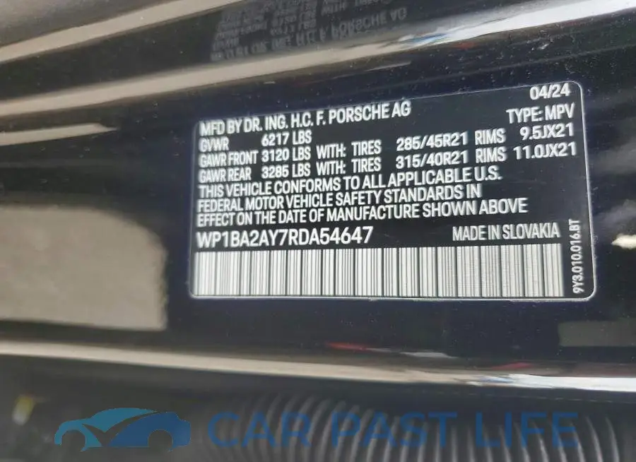 WP1BA2AY7RDA54647# 13