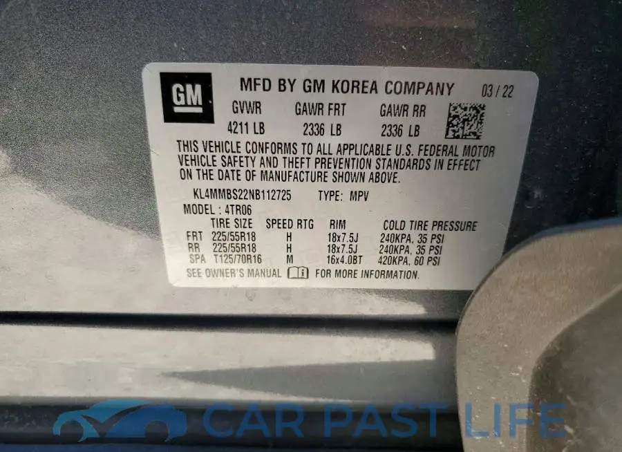KL4MMBS22NB112725# 13