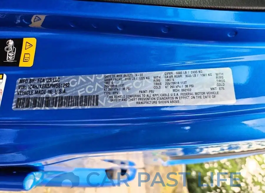 1C4HJXEN8PW561292# 13