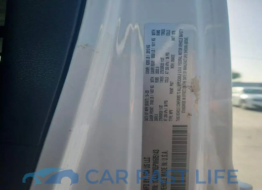 1C4JJXP65PW605143# 12