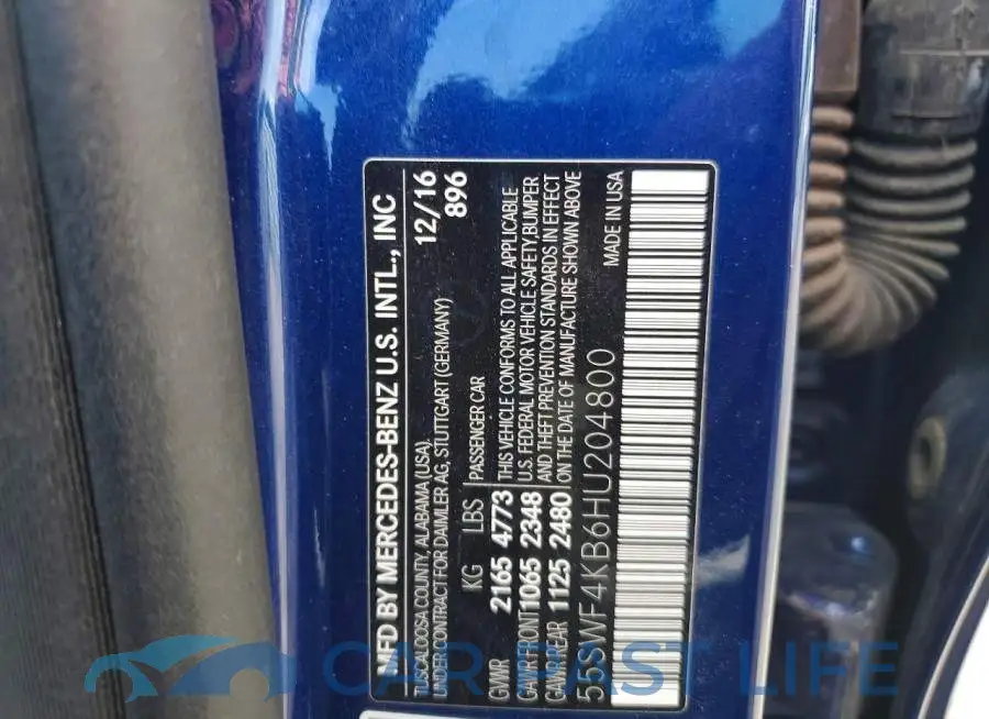 55SWF4KB6HU204800# 12