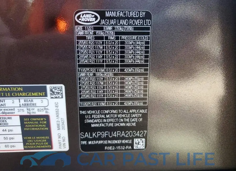 SALKP9FU4RA203427# 14