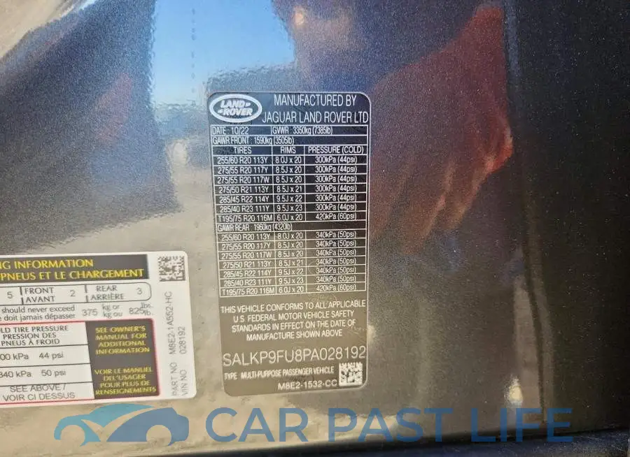 SALKP9FU8PA028192# 14
