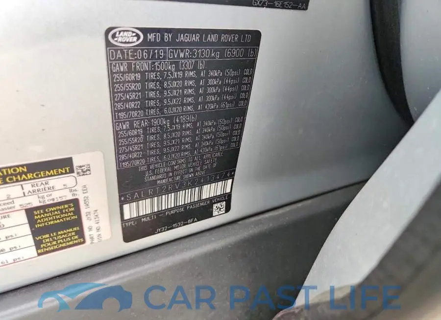 SALRT2RV3K2413474# 13