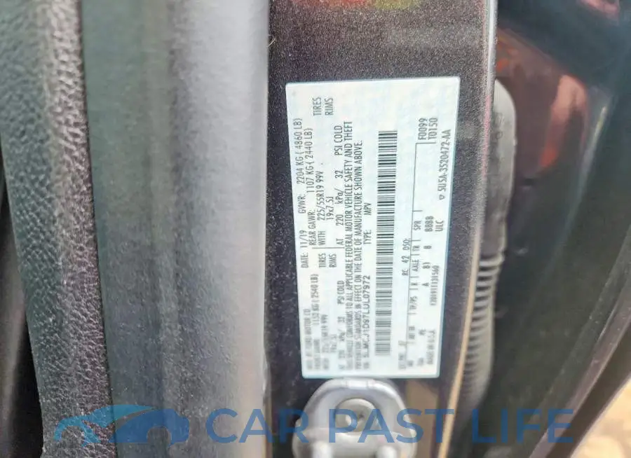 5LMCJ1D97LUL07972# 12