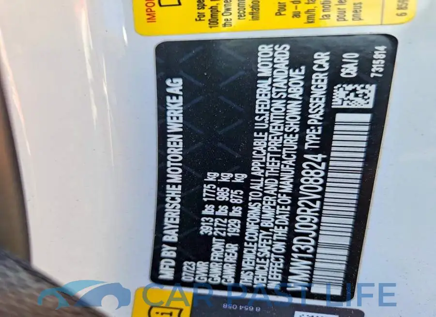 WMW13DJ09R2V08824# 12
