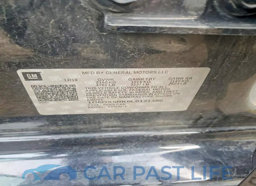 1G6DX5RK0L0121486# 12