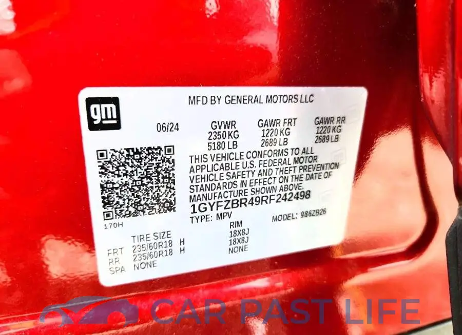 1GYFZBR49RF242498# 13