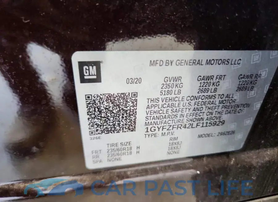 1GYFZFR42LF115929# 14
