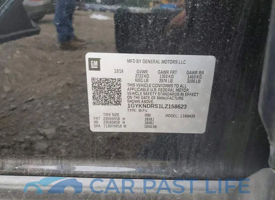 1GYKNDRS1LZ158623# 13