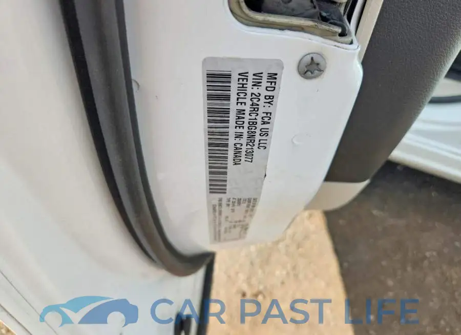 2C4RC1BG8NR213077# 12