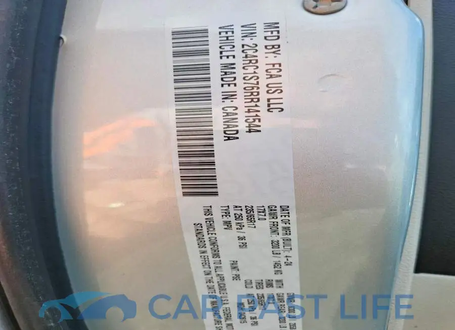2C4RC1S76RR141544# 13