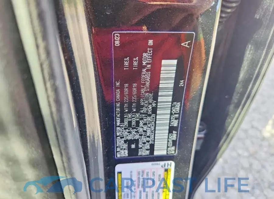 2T2GGCEZ4RC043239# 13