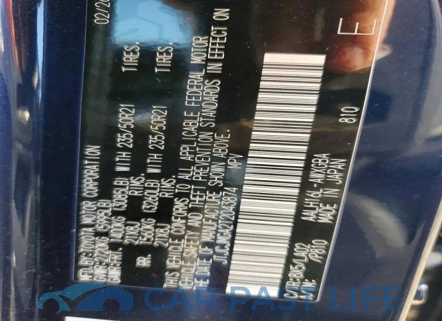 JTJCJMGA2T2043874# 12