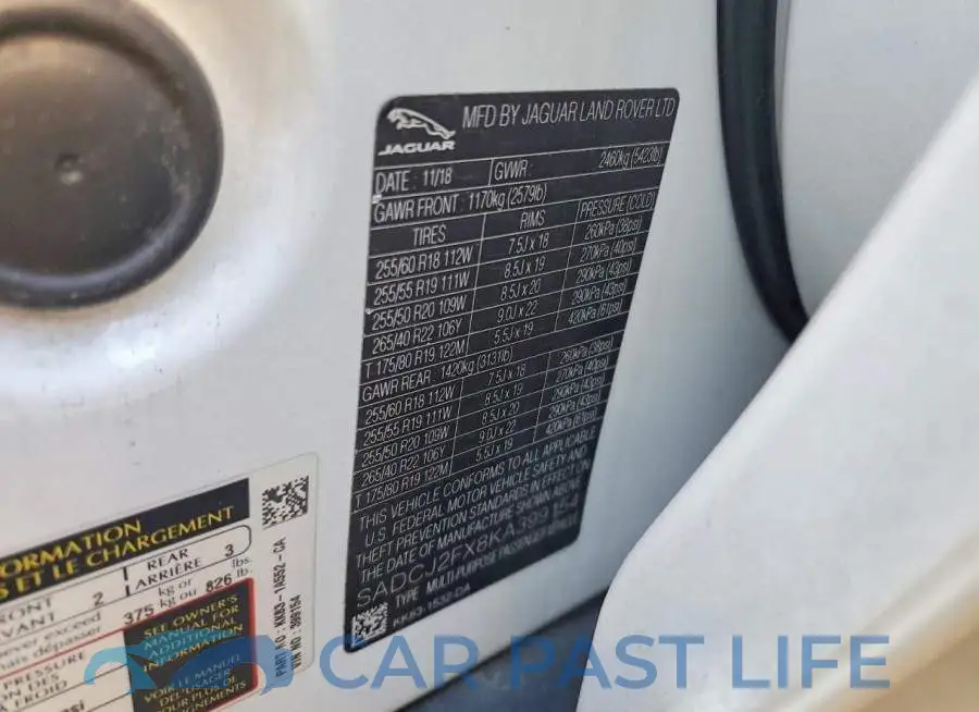 SADCJ2FX8KA399154# 13