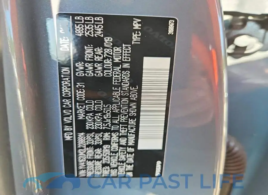 YV4162UM2L2288914# 13
