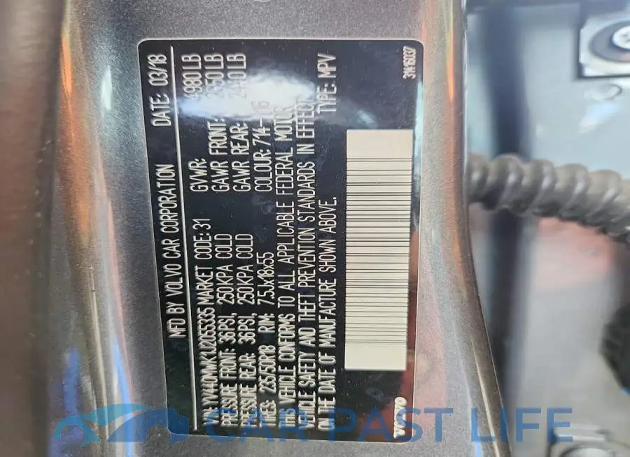 YV440MWK1J2055335# 14