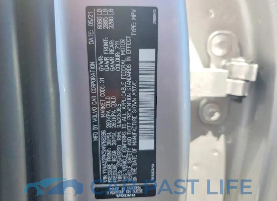 YV4A22PK5M1766286# 13