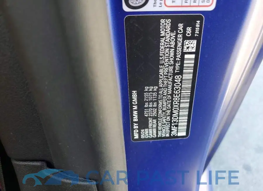 3MF13DM0XR8E63048# 12