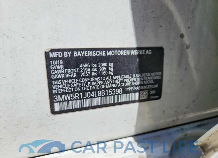 3MW5R1J04L8B15398# 13