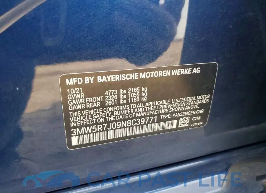 3MW5R7J09N8C39771# 12