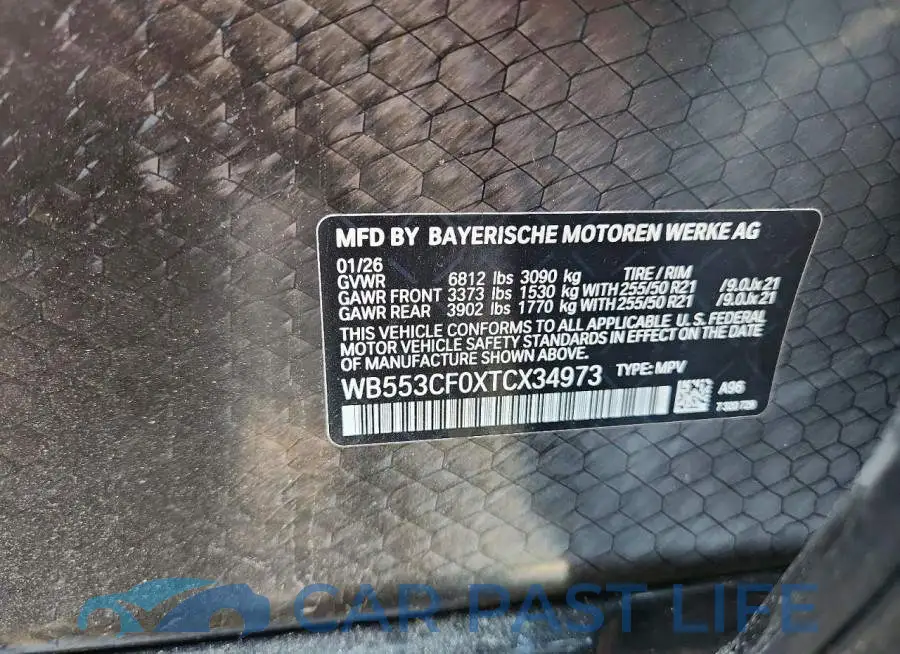 WB553CF0XTCX34973# 13