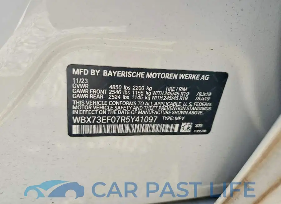 WBX73EF07R5Y41097# 13