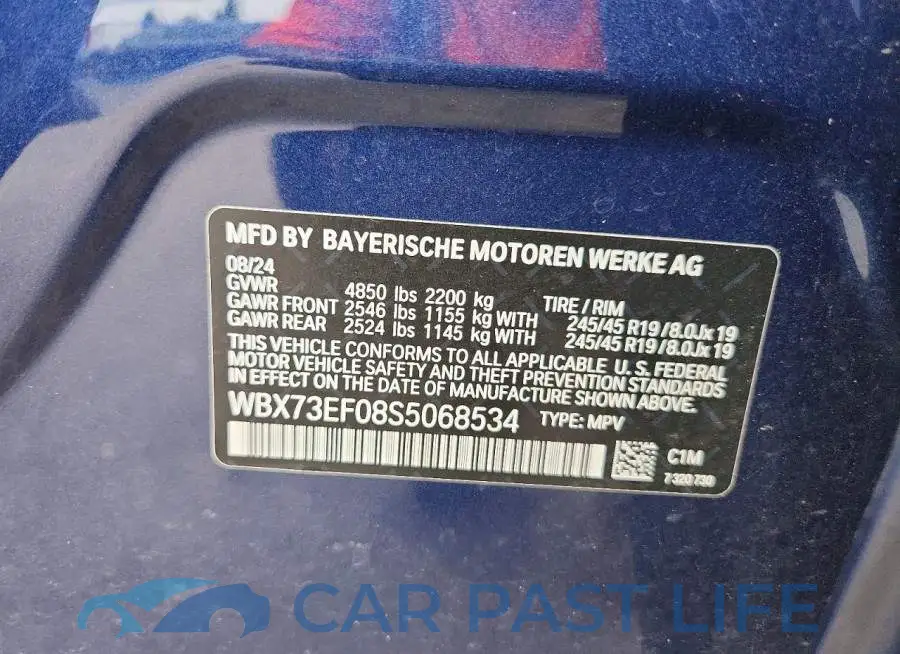 WBX73EF08S5068534# 13