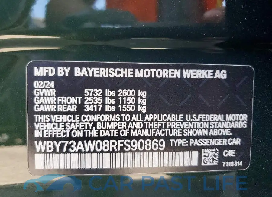 WBY73AW08RFS90869# 12