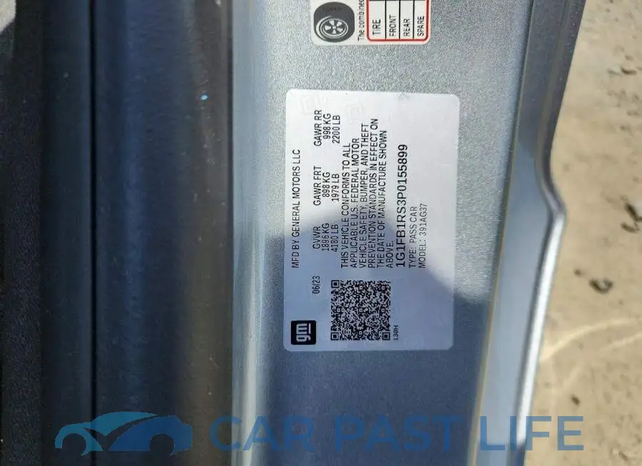 1G1FB1RS3P0155899# 12