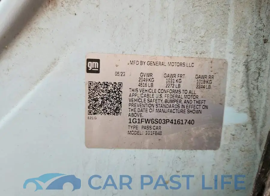 1G1FW6S03P4161740# 12