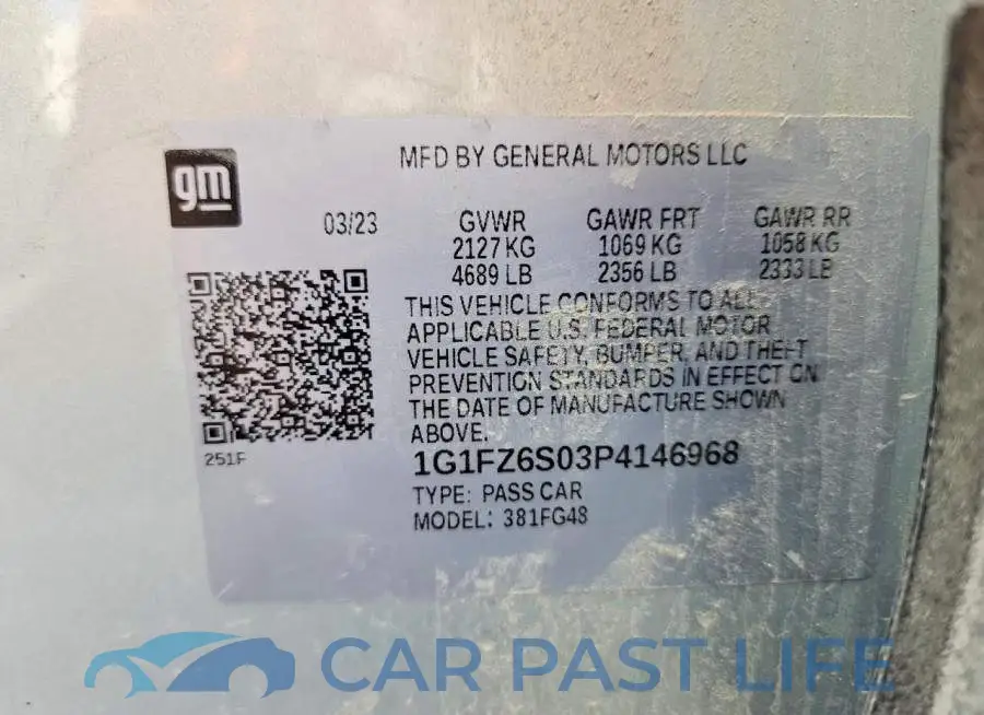 1G1FZ6S03P4146968# 13