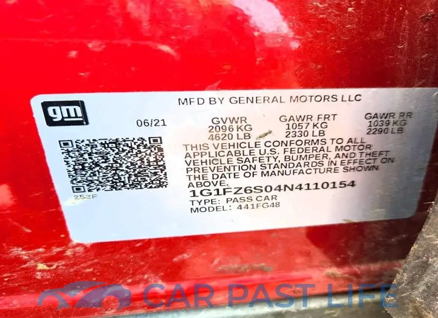 1G1FZ6S04N4110154# 13