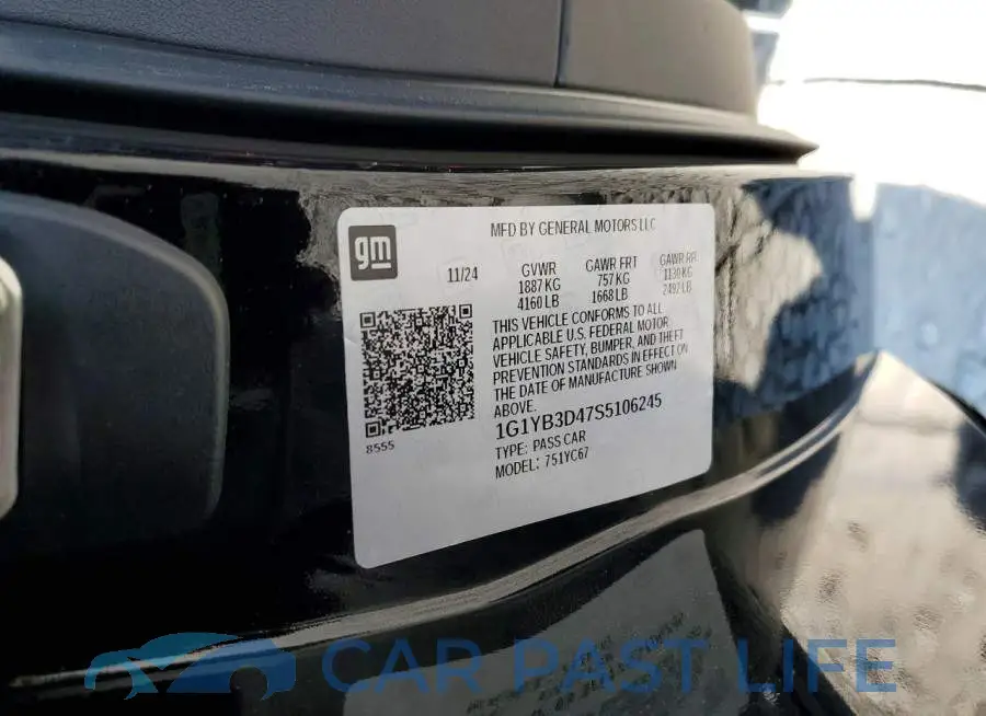 1G1YB3D47S5106245# 12