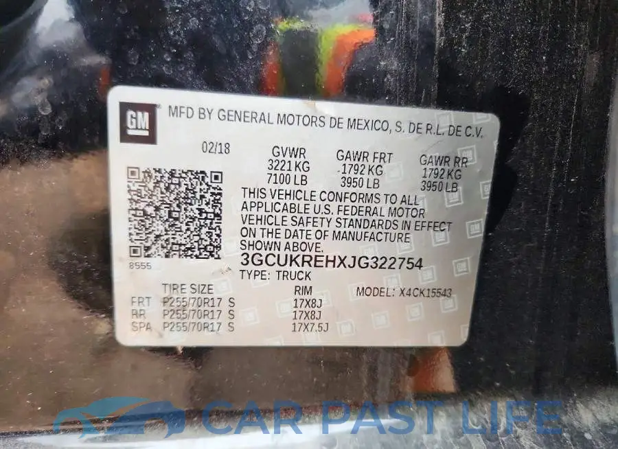1GCPYFEL1MZ275035# 13