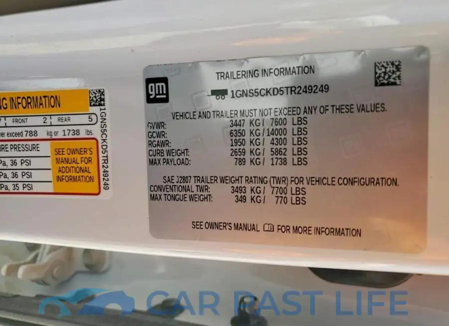1GNS5CKD5TR249249# 13