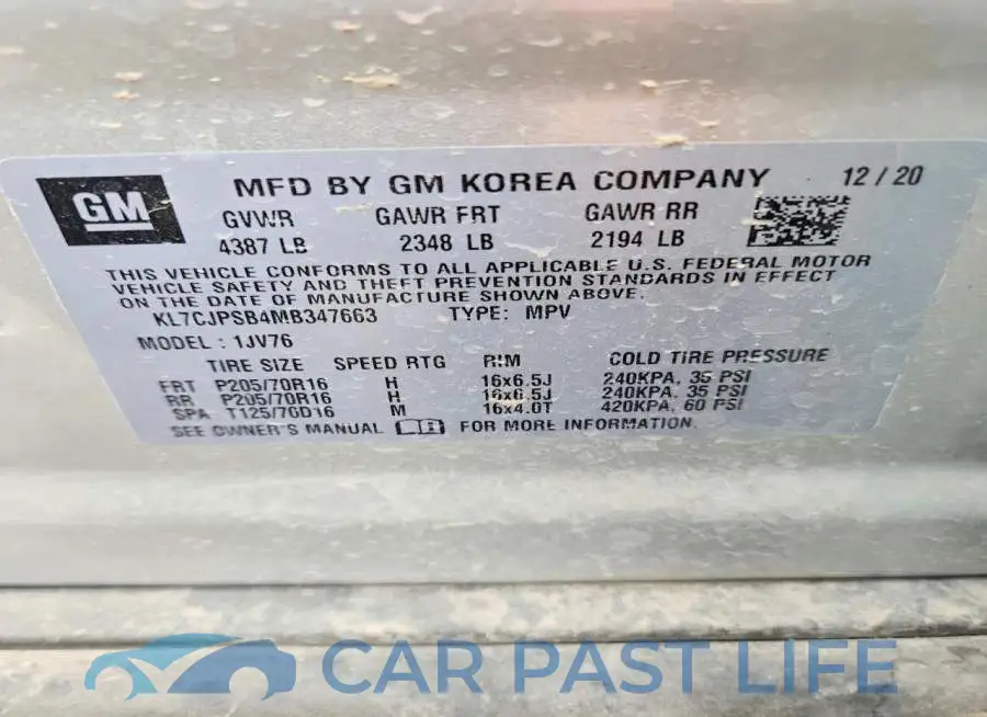 KL7CJPSB4MB347663# 13