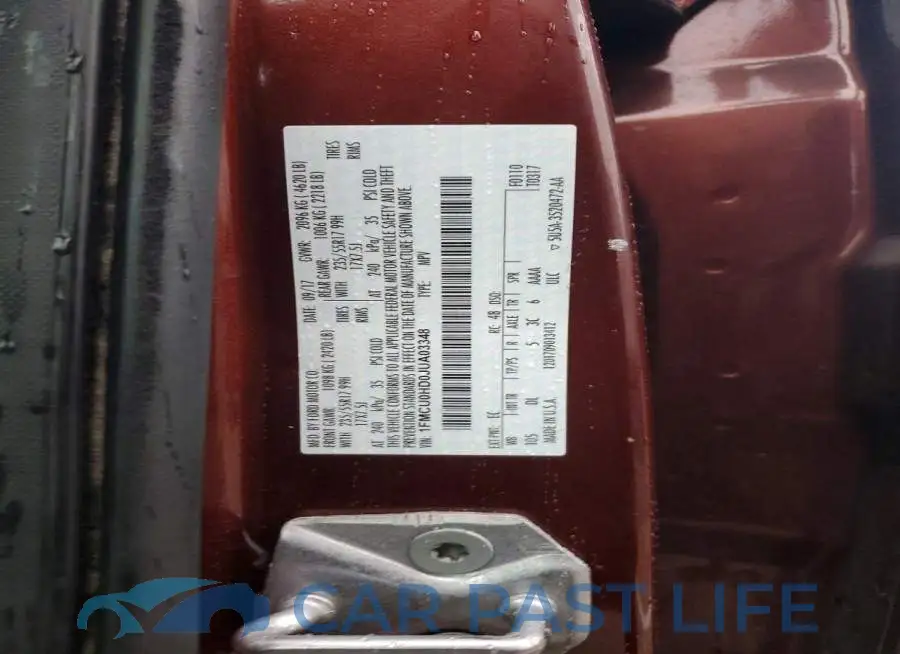 1FMCU0HD0JUA03348# 13