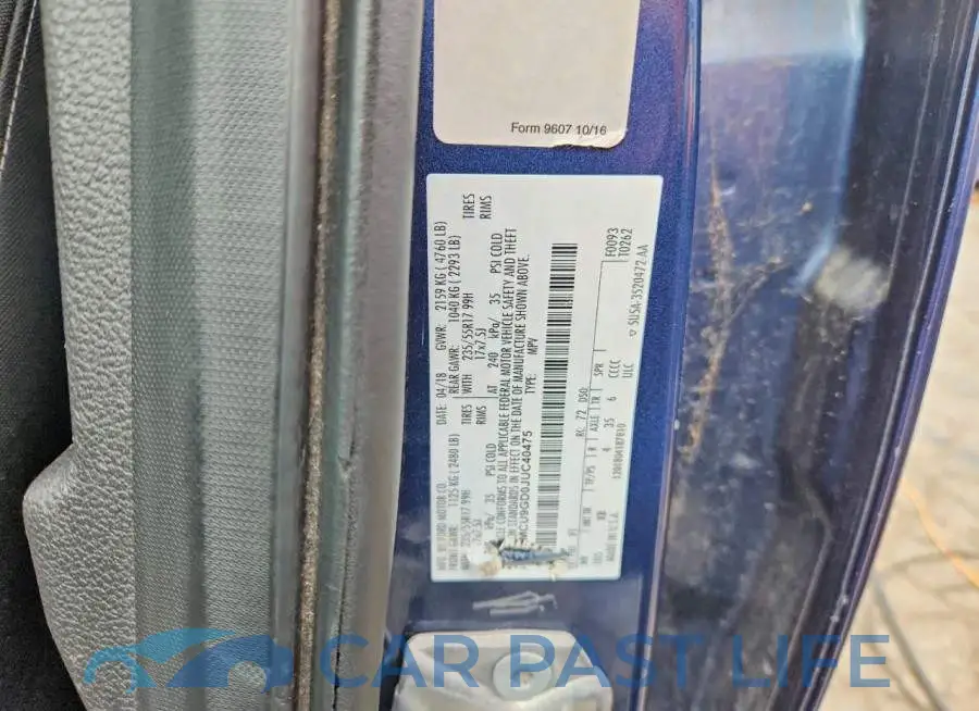 1FMCU9GD0JUC40475# 13
