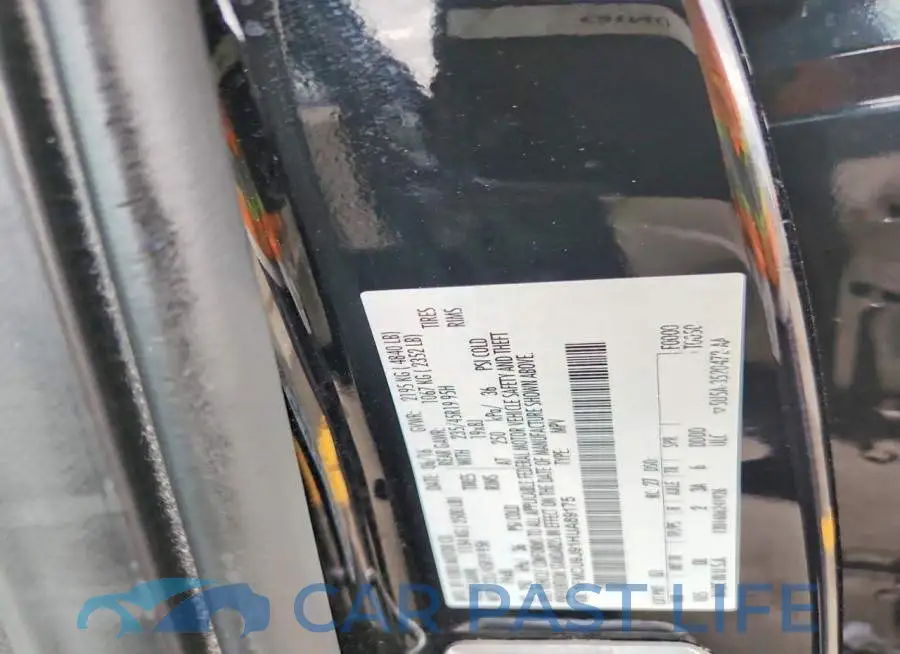 1FMCU9J91HUA89175# 13