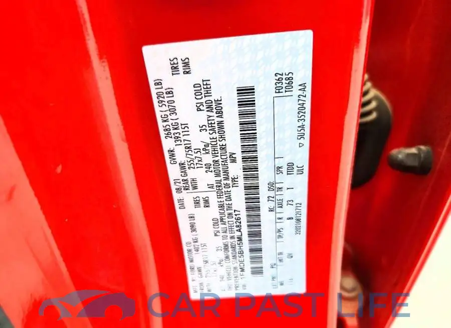 1FMDE5BH5MLA82617# 13