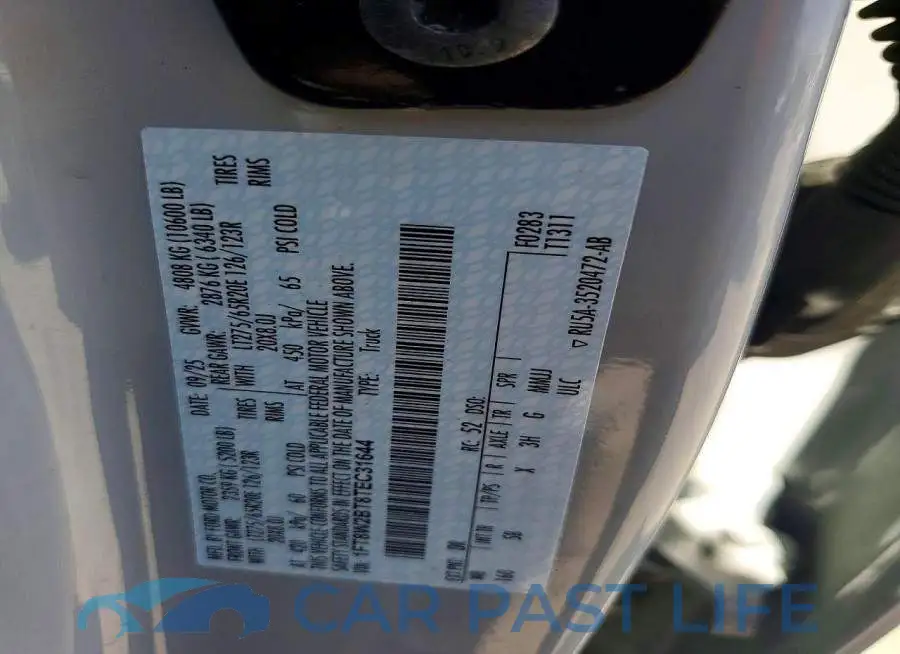 1FT8W2BT8TEC31644# 12