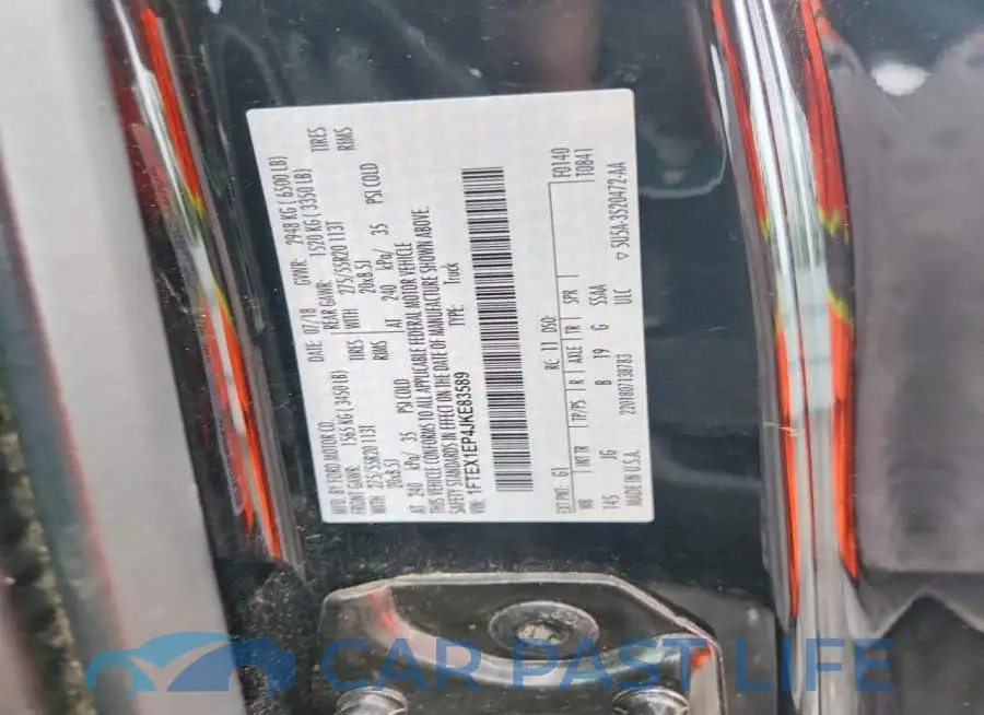 1FTEX1EP4JKE83589# 12