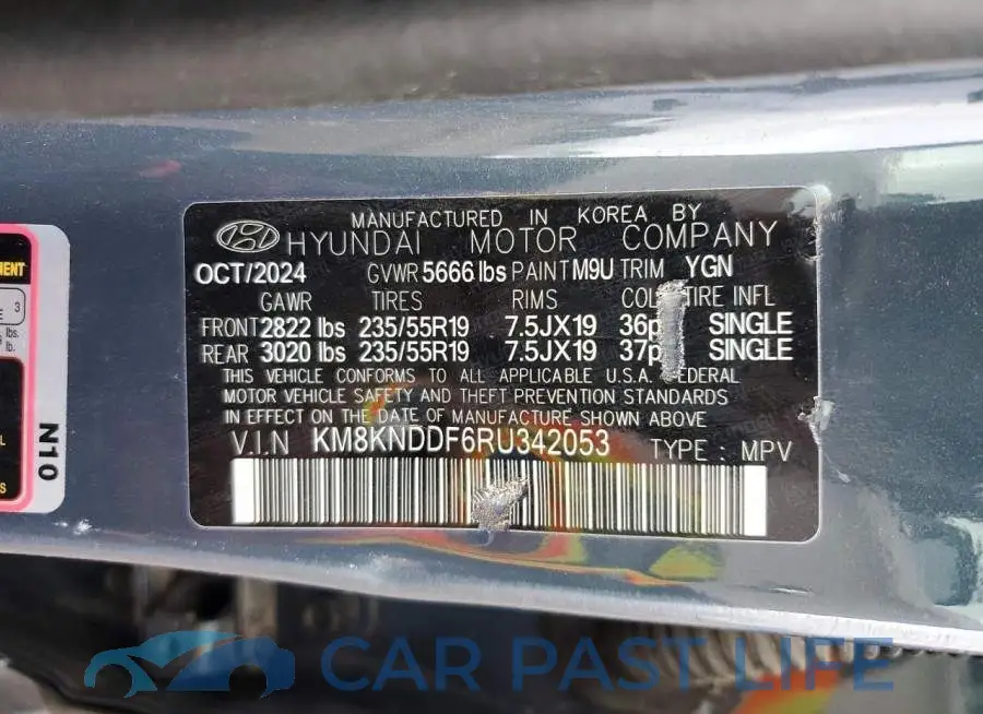 KM8KNDDF6RU342053# 13