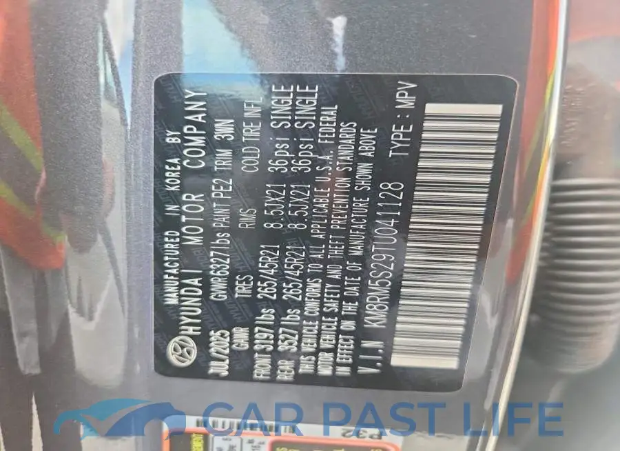 KM8RM5S29TU041128# 14