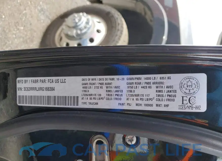 3C63RRRLXRG166384# 12