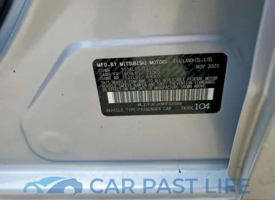 ML32FUFJXNHF02589# 12