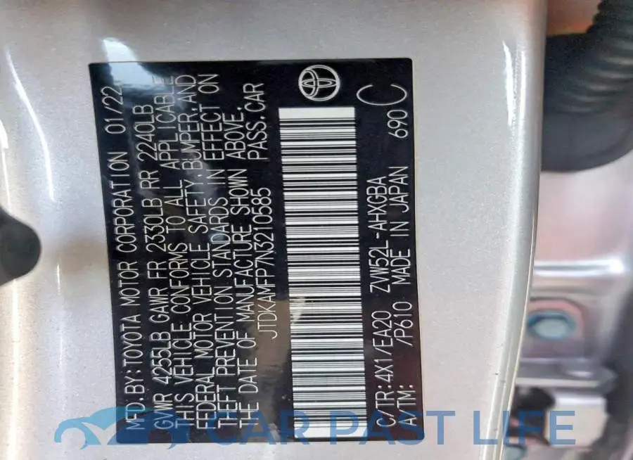 JTDKAMFP7N3210585# 13