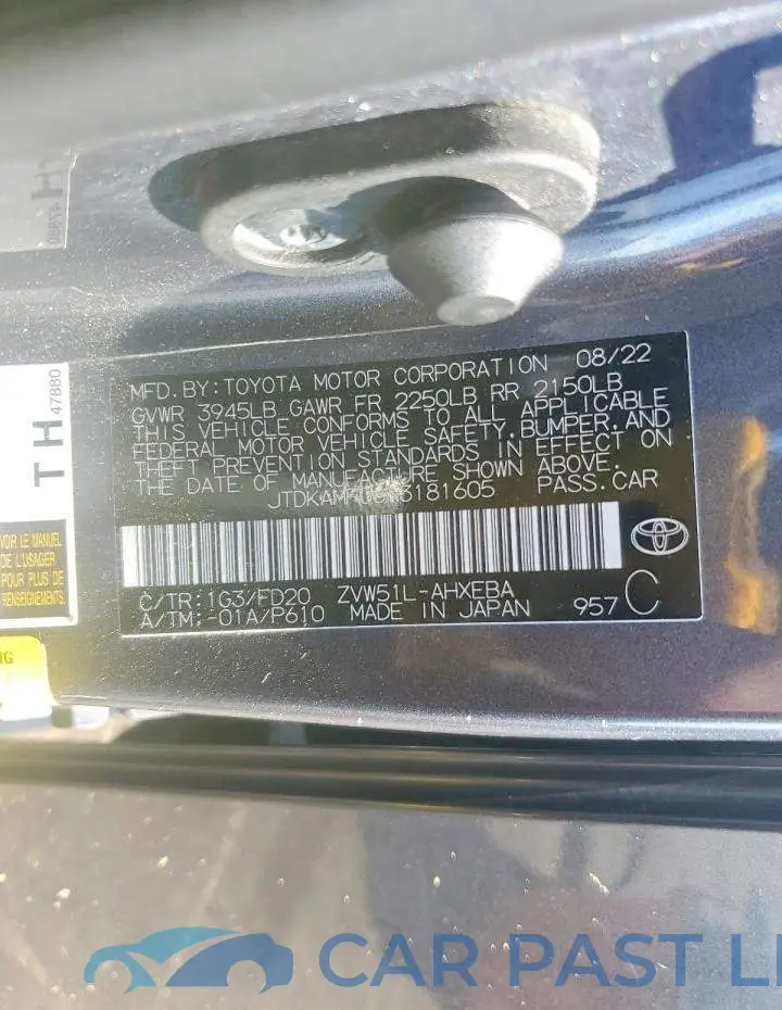 JTDKAMFU8N3181605# 12