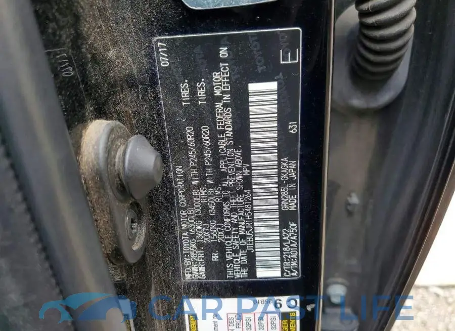 JTEBU5JR1H5481264# 13